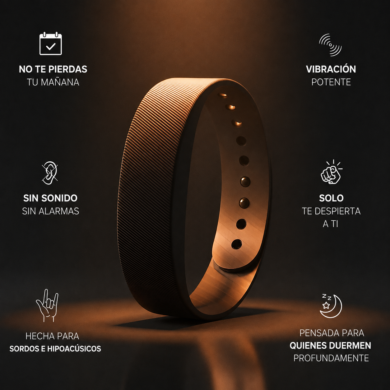 Velaris Band™ | Pulsera Despertador Silenciosa