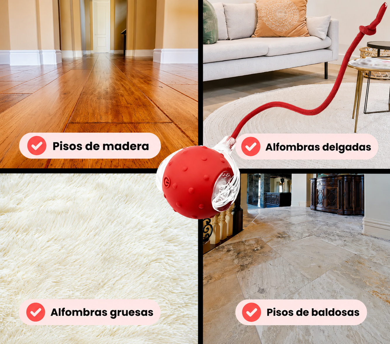 PawGlow™ | Pelota Interactiva